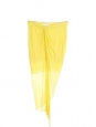 Blue tidal print asymmetrical wrap skirt Retail price $265 Size 36/38