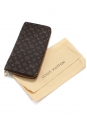 Gold and brown Monogram canvas ZIPPY wallet Retail price €545