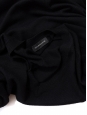 Black wool v neck sweater Retail price €650 Size 40