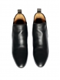 Bottines plates PIPER hauteur cheville en cuir noir Prix boutique 500€ Taille 37