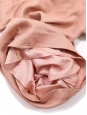 Robe UTERQUE cintrée manches courtes en lin rose Prix boutique 150€ Taille S