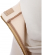 Jupe crayon en laine vierge et angora crème ivoire Px boutique 650€ Taille 36/38