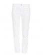 Pantalon en tweed blanc à franges NEUF Prix boutique 365€ Taille 38