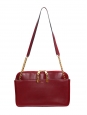 Large LUCY Burgundy red leather shoulder bag NEW Retail price €2500