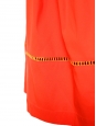 Robe ROBIN col V dos découpé en crêpe stretch orange Px boutique 1150€ Taille 36
