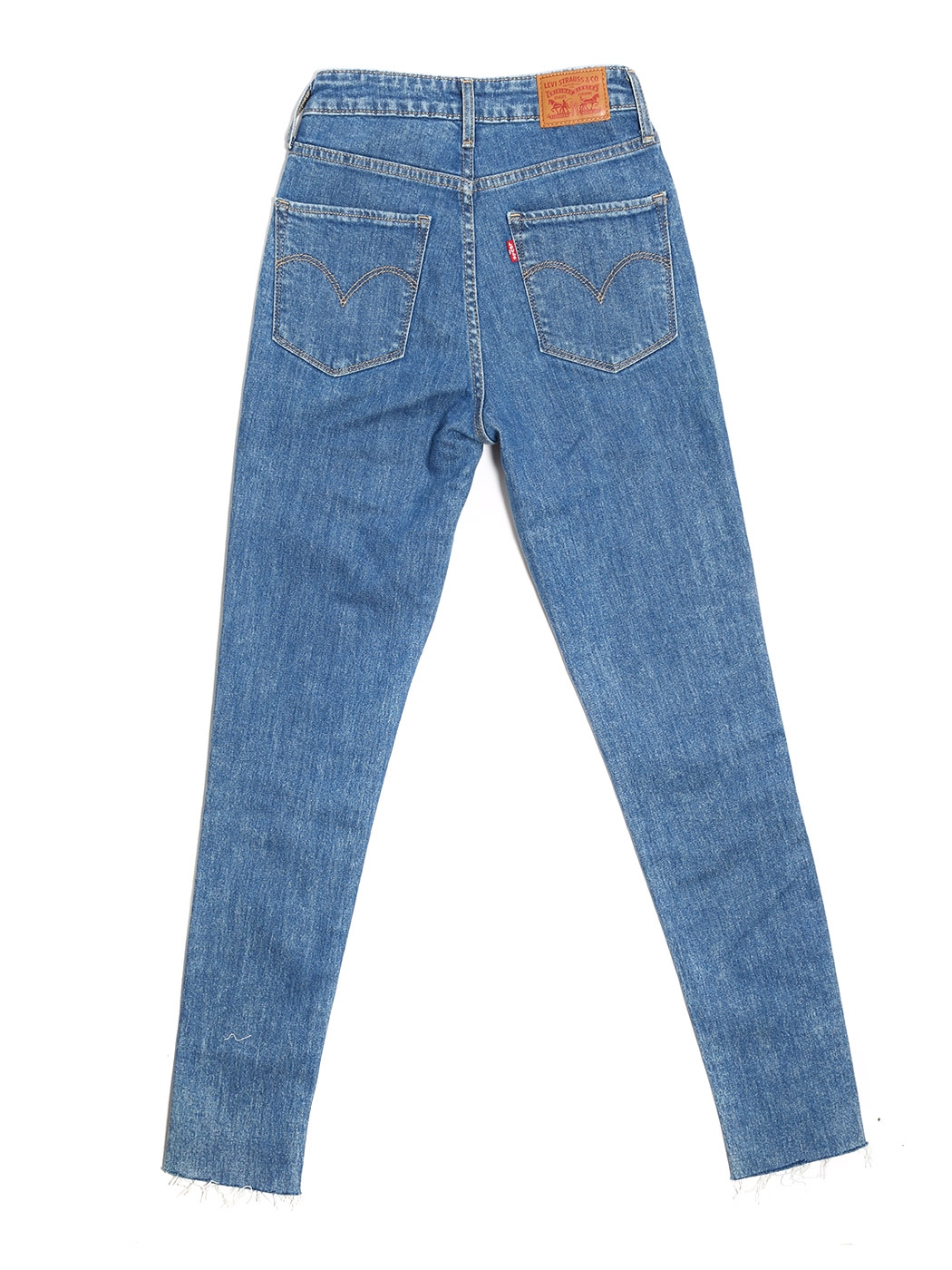 Subjectief winkel Edelsteen Boutique LEVIS 721 High rise skinny slim fit blue jeans Retail price €110  Size 26 (XS)