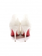 PIGALLE White python leather stiletto heel pumps Retail price €995 Size 37.5