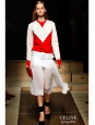 Textured polka dot white skirt Retail price €1400 Size 36