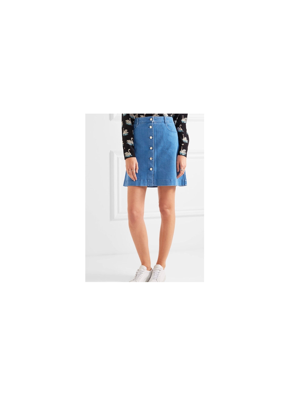 【関税&送料込】Stella Mccartney Denim Skirt STELLA Mccartney Women's Denim Skirts | YOOX