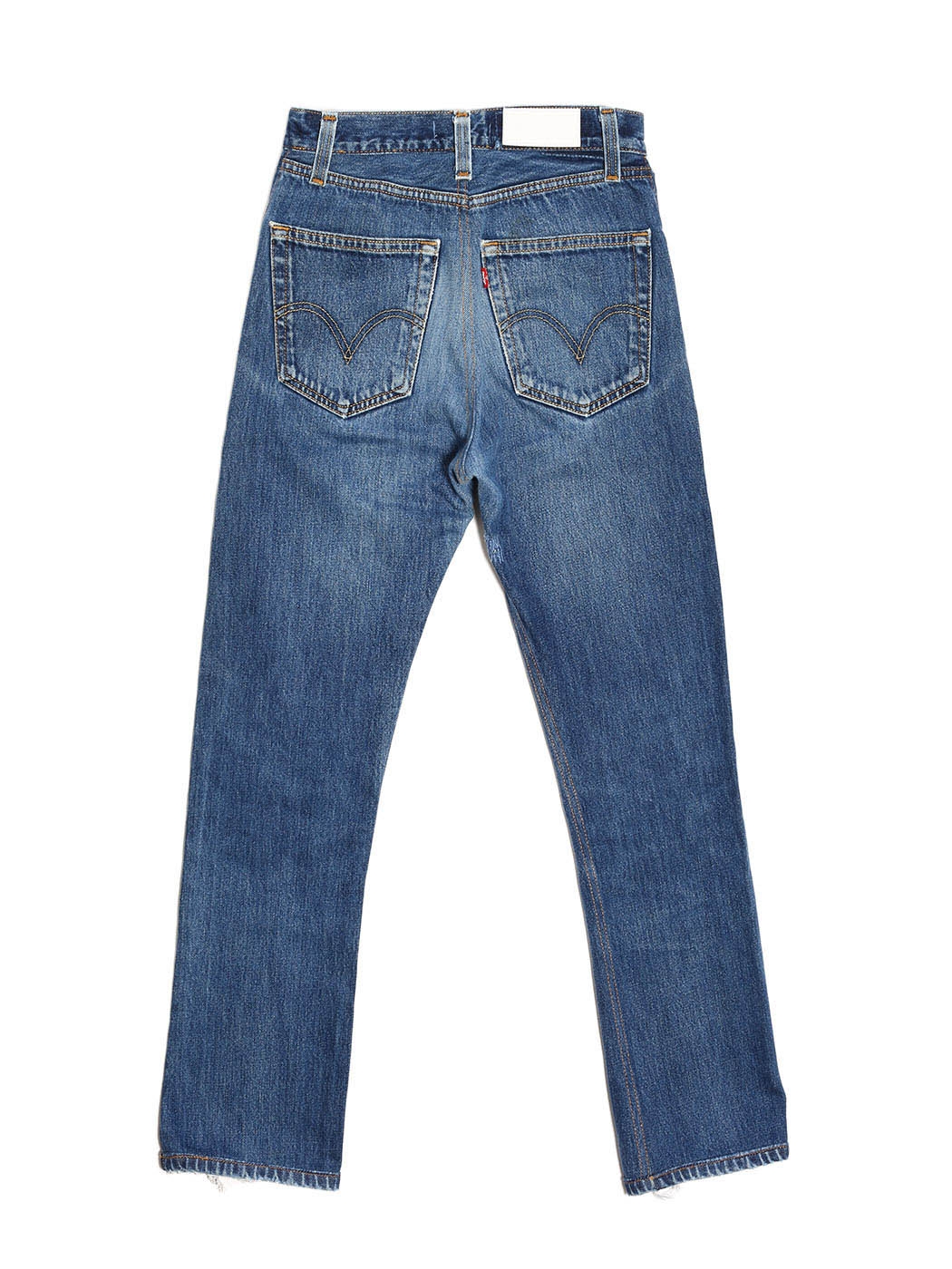 Boutique RE/DONE LEVIS HIGH RISE Self corps dark blue jeans Retail price € 205 Size 25