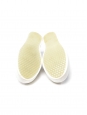 CELINE Baskets slippers en tissu rayé noir et blanc Prix boutique $670 Taille 39