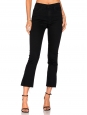 THE HUSTLER Not guilty high waist cropped ankle fray black jeans Retail price $280 Size 27
