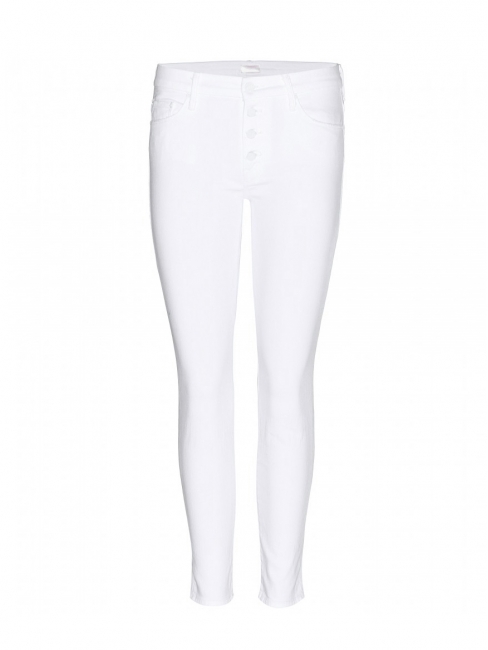 THE PIXIE slim fit low Waist white jeans Retail price €280 Size XS