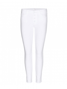 MOTHER THE PIXIE slim fit low Waist white jeans Retail price €280 Size XS