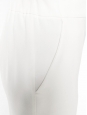 Pantalon fluide en crêpe blanc ivoire Prix boutique 180€ Taille S