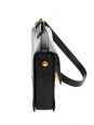 SAINT LAURENT LULU Medium black and white leather shoulder bag Retail price €1500