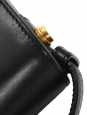 SAINT LAURENT LULU Medium black and white leather shoulder bag Retail price €1500