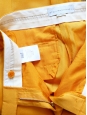 Amber yellow low waist tailored pants NEW Retail price €450 Size 36
