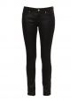 LIBERTY Black waxed slim fit jeans Retail price €300 Size XS