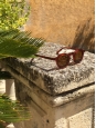 LESCA LUNETIER PICA caramel brown frame luxury sunglasses with mineral lenses Retail price €350 NEW