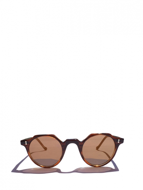 HERI Camel brown frame sunglasses with mineral lenses Retail price €350 NEW