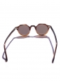 LESCA LUNETIER HERI Camel brown frame sunglasses with mineral lenses Retail price €350 NEW