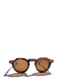 PICA caramel brown frame luxury sunglasses with mineral lenses Retail price €350 NEW