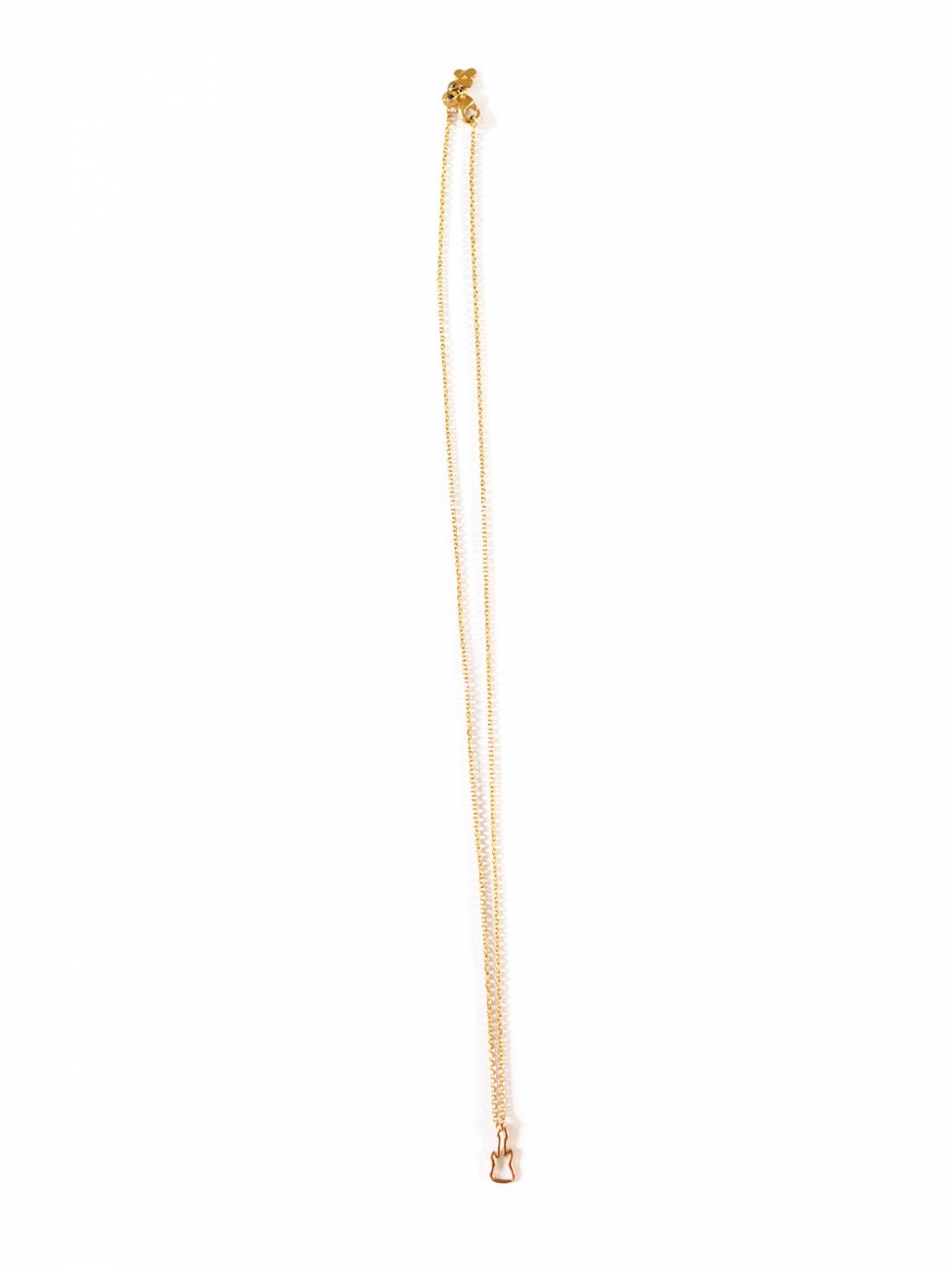 GAG \u0026 LOU thin gold chain necklace 