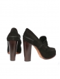 Fall 2010 black suede oxford loafer pumps Retail price 600€ Size 35.5
