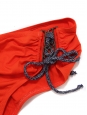 Maillot de bain deux pièces bandeau et culotte rouge vif Prix boutique 195€ Taille 40