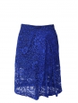 Klein blue lace midi Lizzie skirt Retail price €435 Size 34 to 36