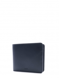 APC Navy blue leather wallet Retail price €150