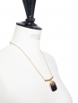 Necklace with thin gold chain and silver pendant Retail price €140