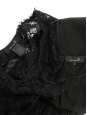 Robe sans manche en dentelle noire Px boutique 600€ Taille 36