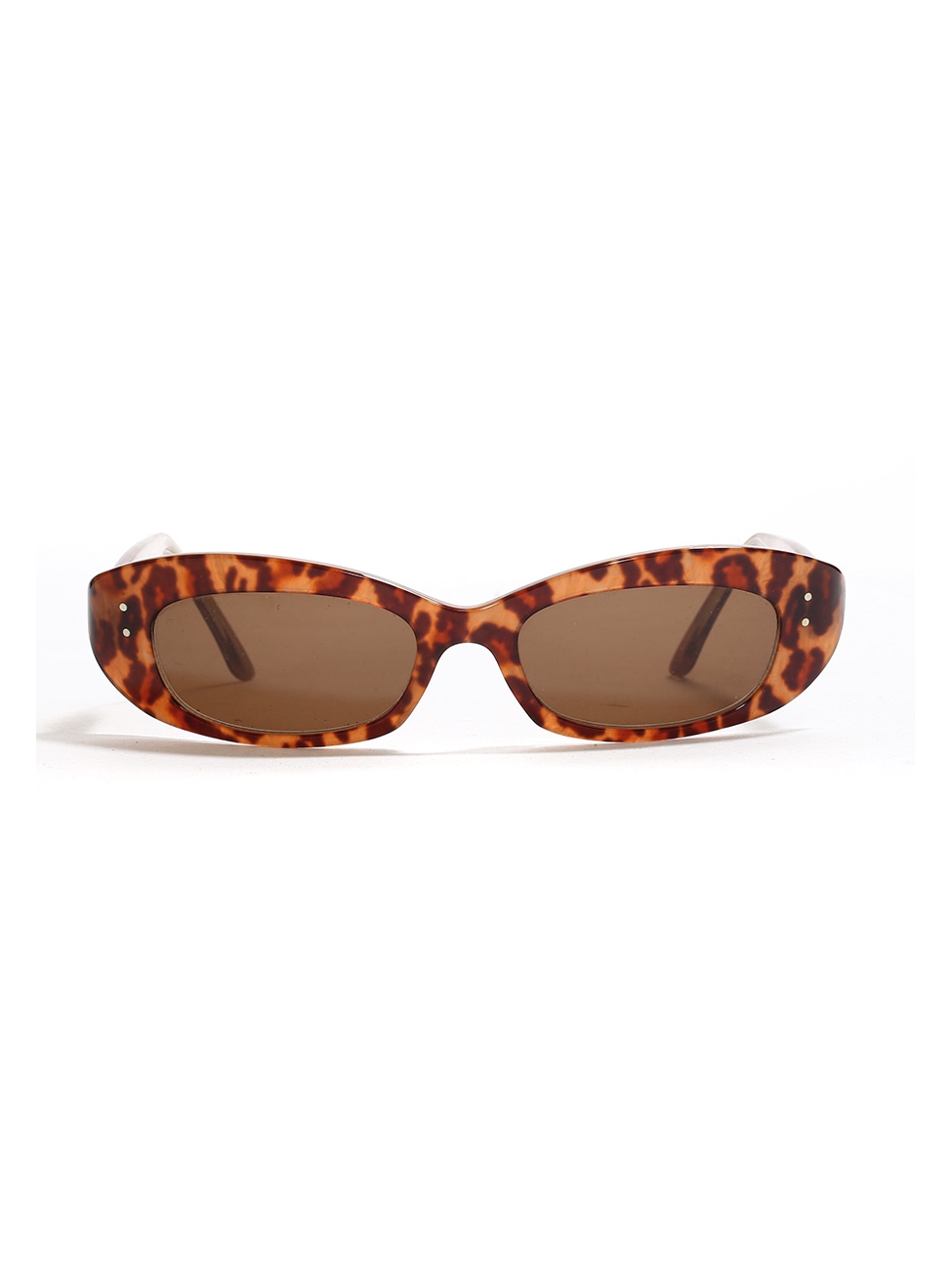 Boutique SONIA RYKIEL Cat eye thin frame brown tortoiseshell sunglasses  Retail price €180