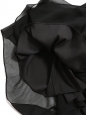 Robe ASTI courte bustier en soie et jersey noir Prix boutique 426€ Taille 38