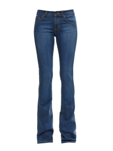 Blue stretch denim flared jeans Retail price €220 Size XS