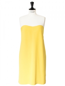Robe bustier jaune soleil Px boutique 350€ Taille XS