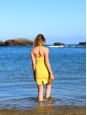 Robe bustier jaune soleil Px boutique 350€ Taille XS