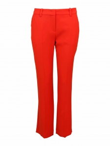 Bright red slim fit tailored pants Retail price €229 Size XS
