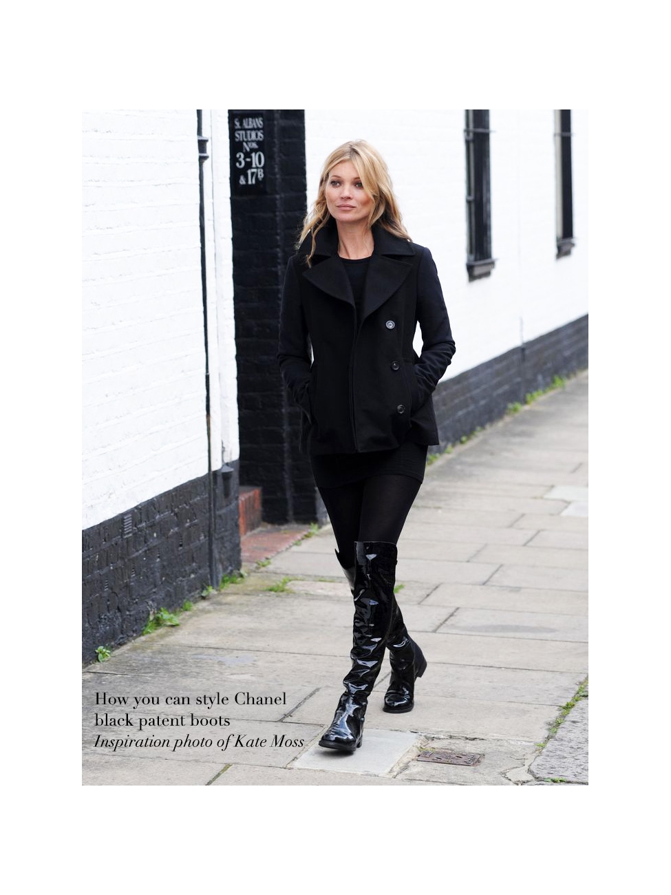Boutique CHANEL Black patent leather knee high boots Retail price €1300  Size 