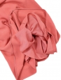 Robe évasée sans manches en jersey rose chèvrefeuille Px boutique 600€ Taille 34