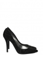 Black fabric high heel pumps NEW in box Size 37