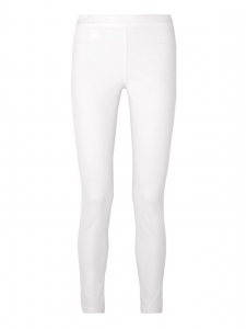 Pantalon legging STRATTON en coton stretch blanc Prix boutique $450 Taille 34