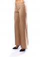 Pantalon droit en laine beige camel Px boutique 650€ NEUF Taille 36