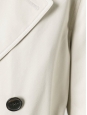 Classic beige gabardine trench coat NEW Retail price €1990 Size 36