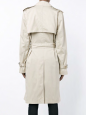 Classic beige gabardine trench coat NEW Retail price €1990 Size 36