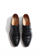 MITCHAM Black calf leather Oxford shoes Retail price €515 Size UK 9.5 / FR 44