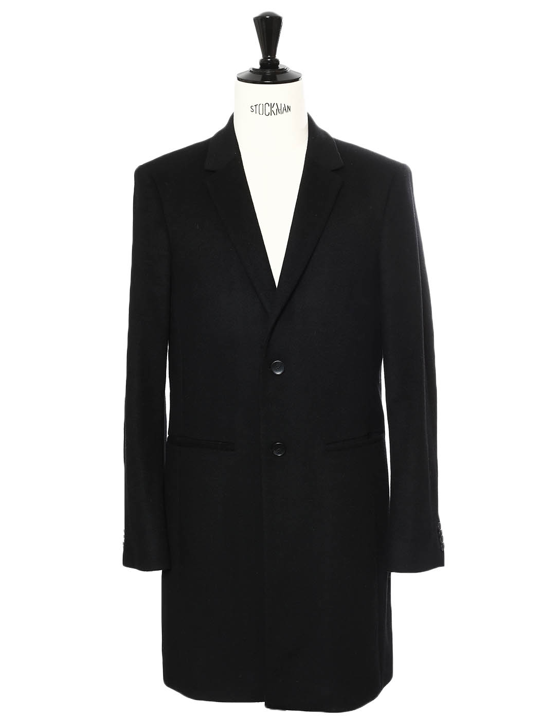 manteau noir femme taille 48