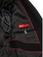 Manteau Homme MIGOR long en laine de cachemire noir Prix boutique 750€ Taille 48 (M)
